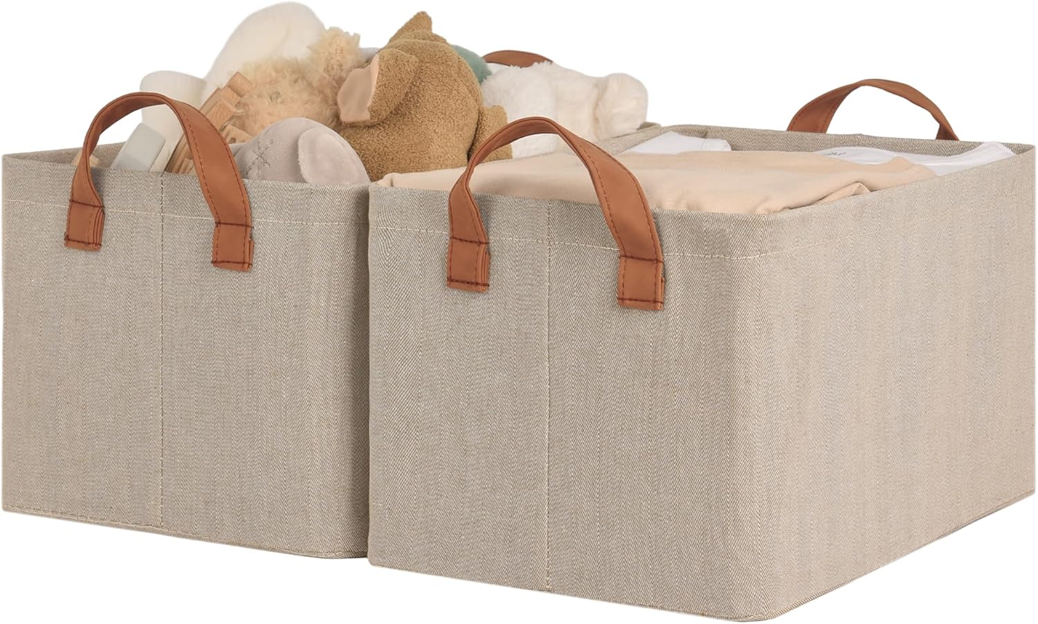 StorageWorks Storage Bins, Special Fabric Storage Bins for Shelves, Innovative S...