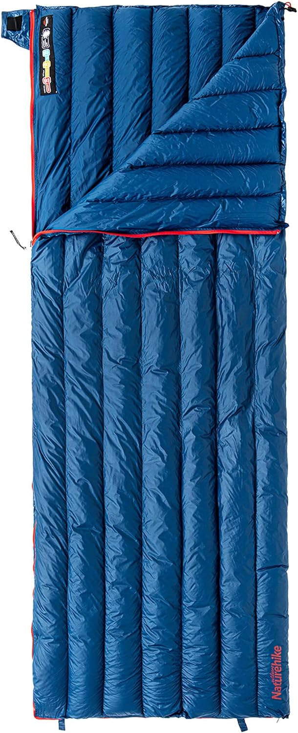 Naturehike 1.26lbs Ultralight Sleeping Bag, 650/750 Fill Power Down Sleeping Bag...