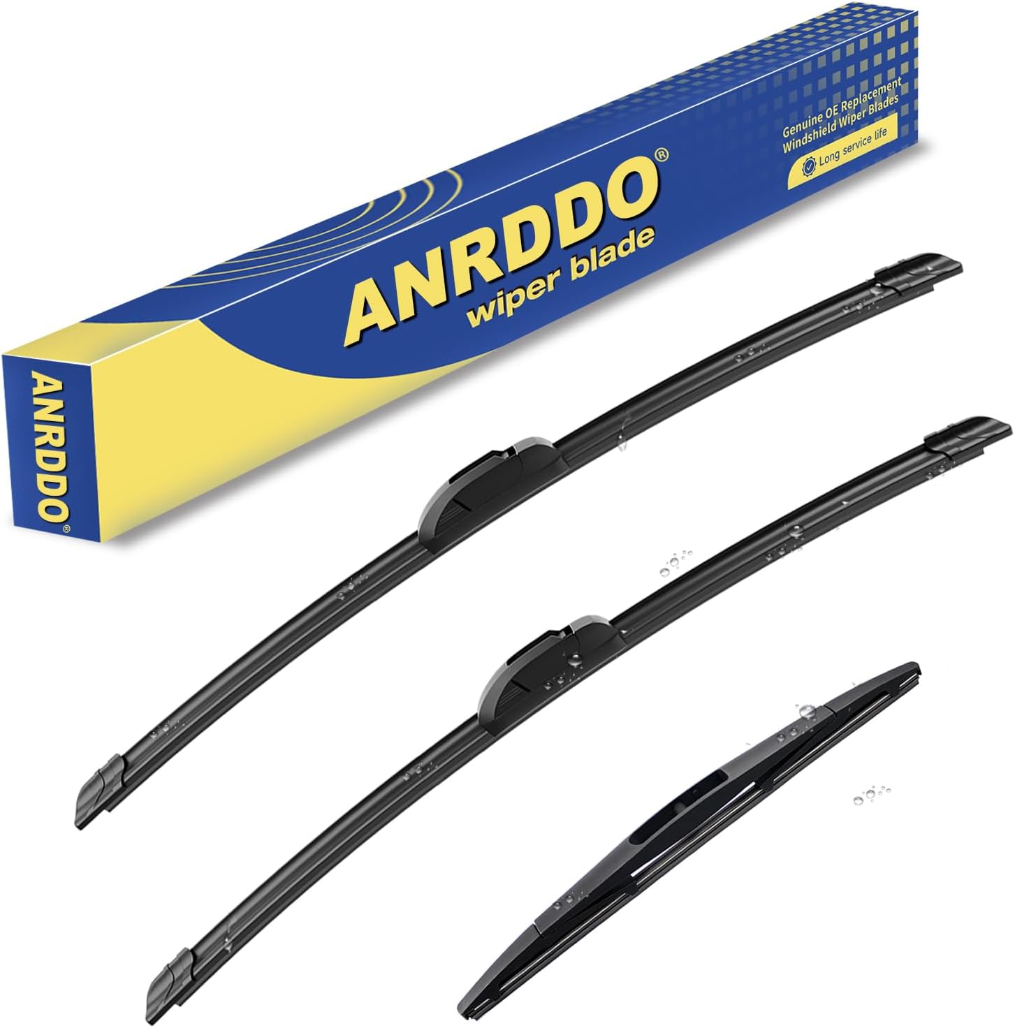 3 wipers Replacement for 2017-2021 2022 Honda CRV CR-V, Windshield Wiper Blades...