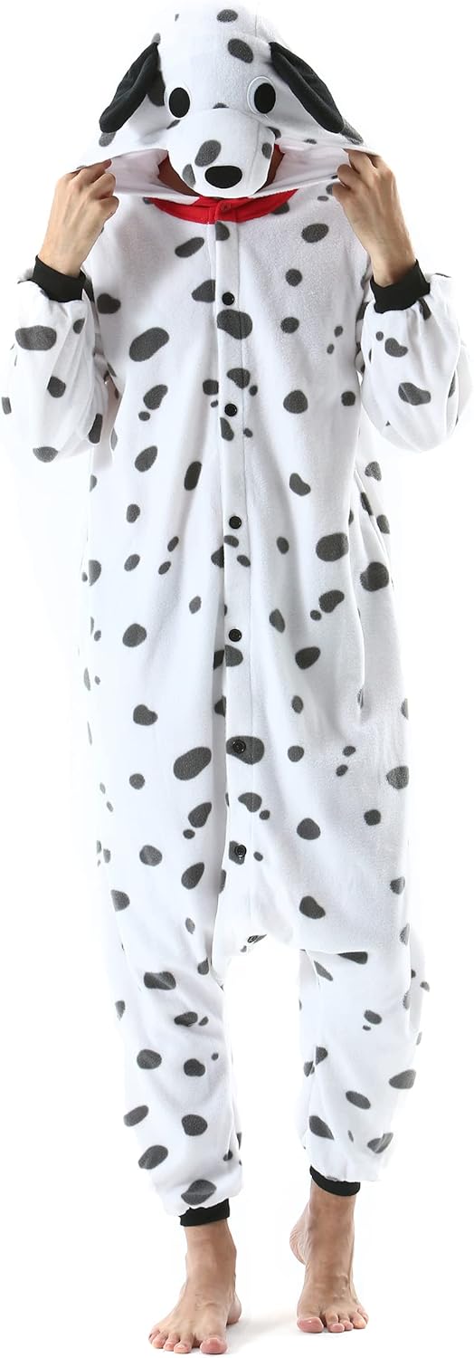 DarkCom Animal Onesie One Piece Pajamas Women Men Cosplay Halloween Costume Chri...