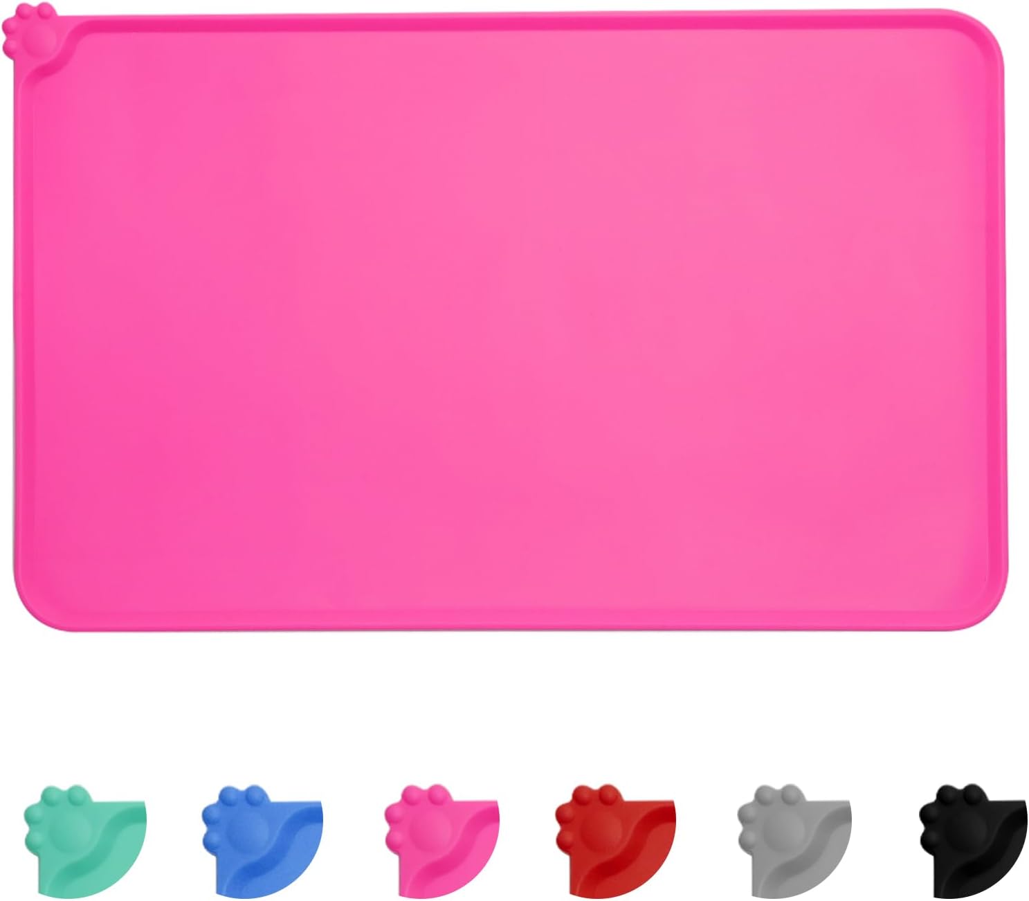 MOACC Dog Food Mat, Special Silicone Pet Feeding Mat, Innovative Non Slip Pet Ma...