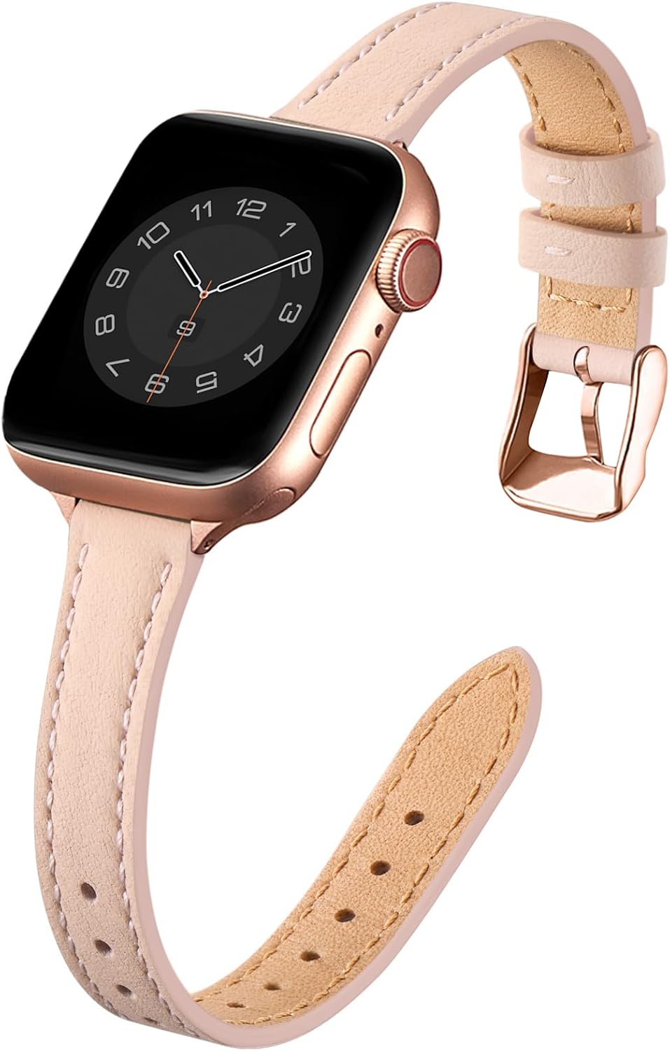 SUNFWR Compatible, Innovative Apple Watch Strap, Special Genuine Leather Strap R...