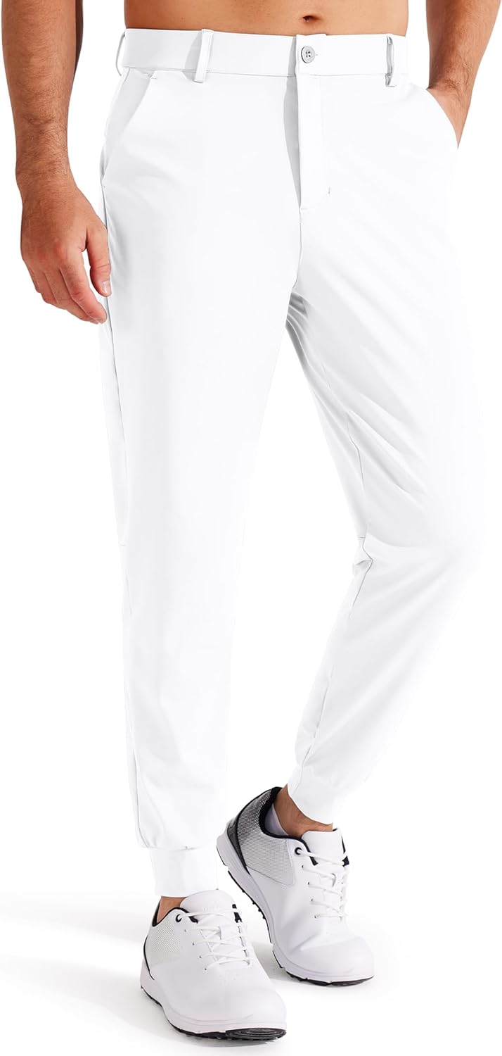 Libin Men's Golf Joggers, Special Stretch Slim Fit Golf Pants, Innovative Joggin...