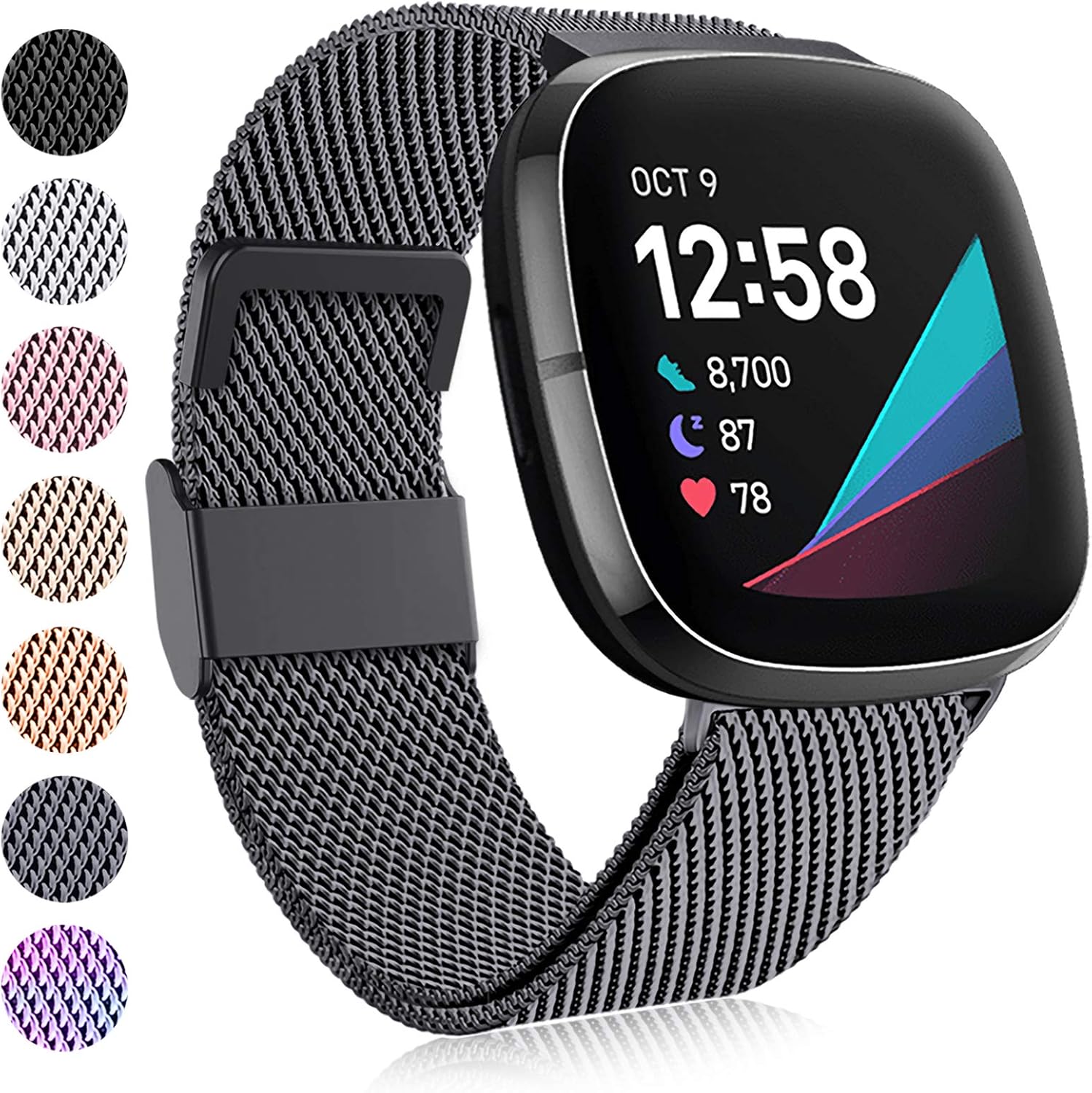 Faliogo Versa 3 Strap, Special Fitbit Versa 4 Strap, Innovative Fitbit Sense Str...