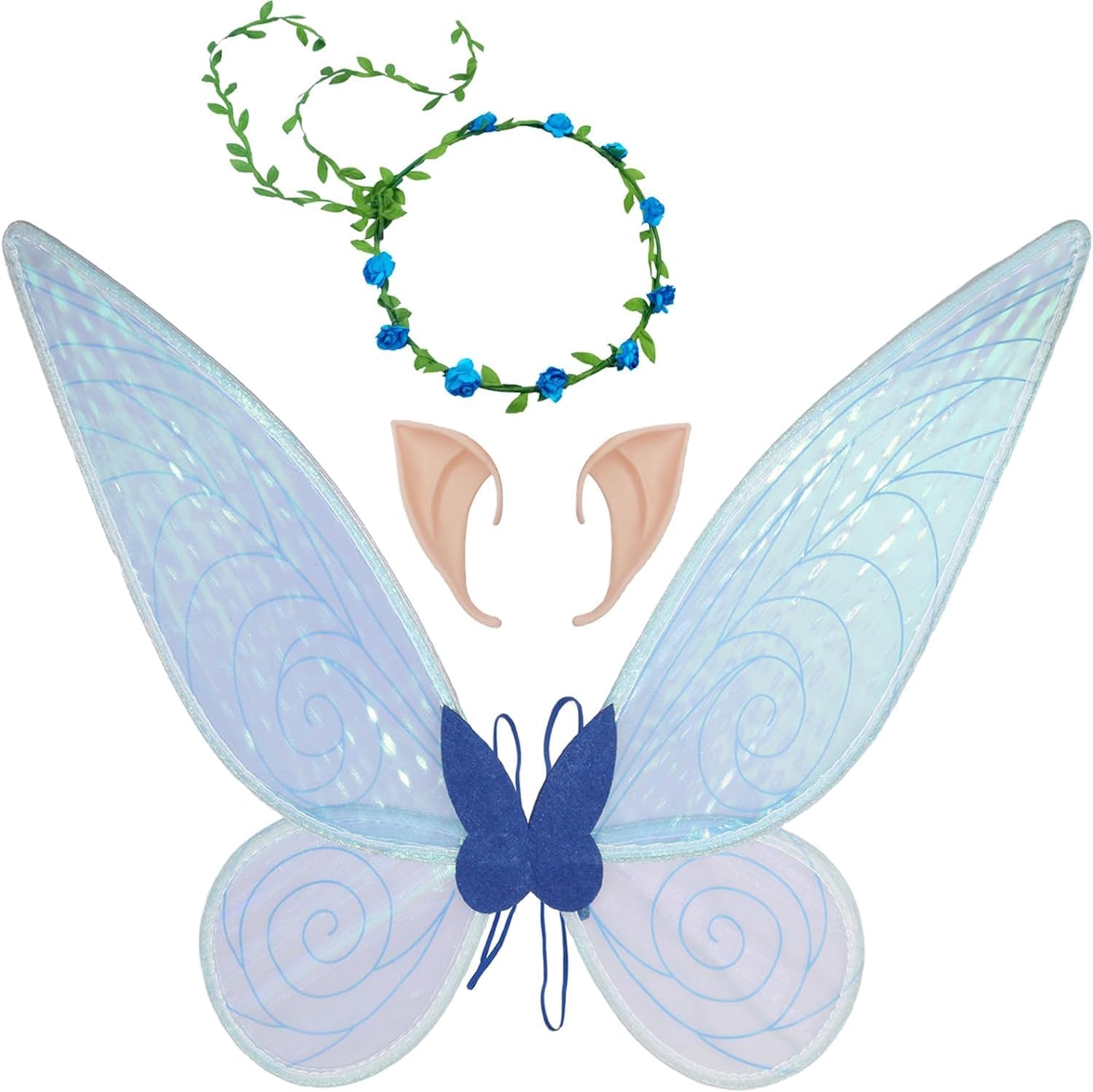 Fairy Wings for Girls Women,Butterfly Wings for Adults, Halloween Costume Angel...