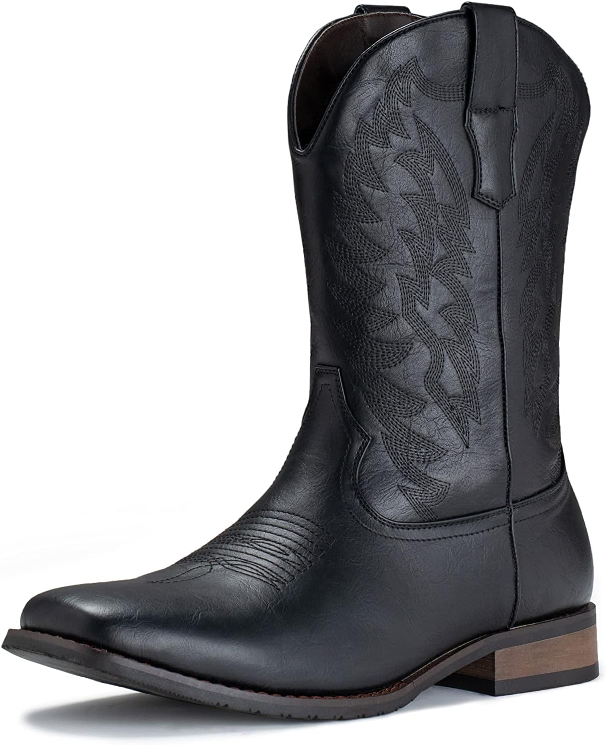 IUV Cowboy Boots, Special Western Boot for Men, Durable Classic Cowboy Boots wit...