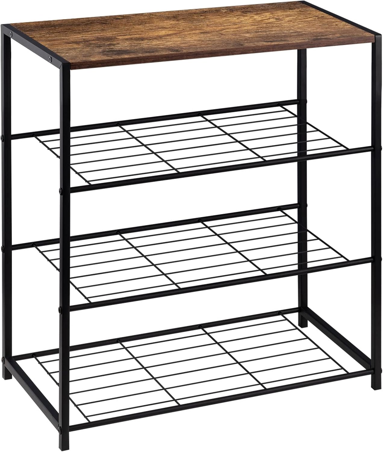 WOLTU Shoe Rack, Unique Shoe Bench with Seat, Special 3 Tier Shoe Storage Cabine...