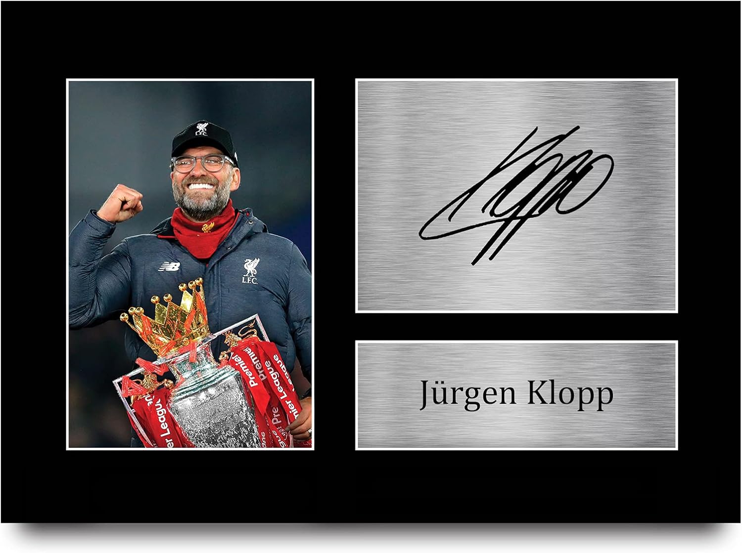 HWC Trading Jurgen Klopp Signed A4 Printed Autograph, Special Liverpool Photo Di...