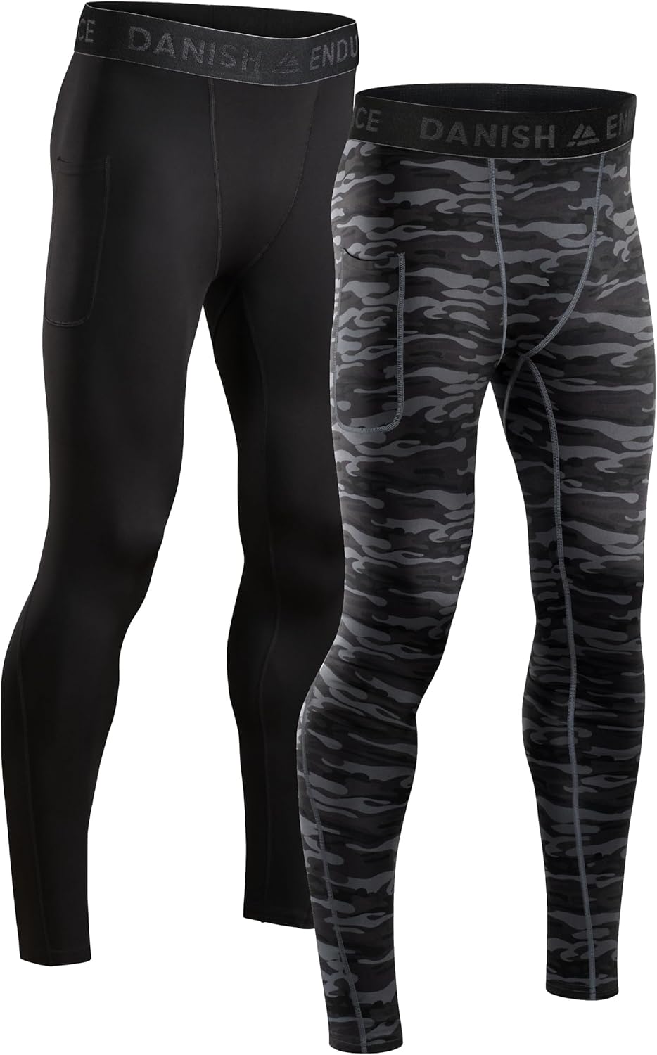 DANISH ENDURANCE Compression Tights, Special Tights for Running, Innovative Gym...