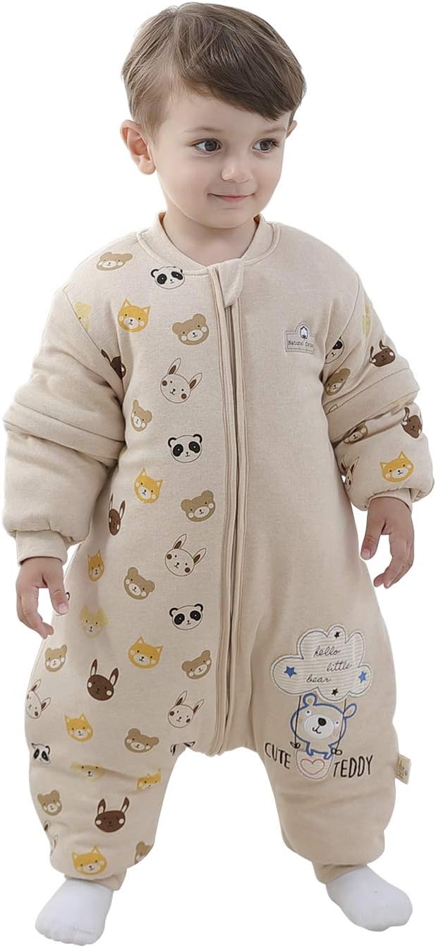 Mosebears Baby Sleeping Bag, Special 2.5 TOG Baby Sleep Sack with Legs, Innovati...