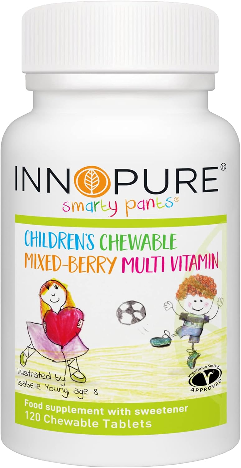 SmartyPants® 120 Chewable Kids Multivitamin Tablets - All B Vitamins, Vitamin D3...