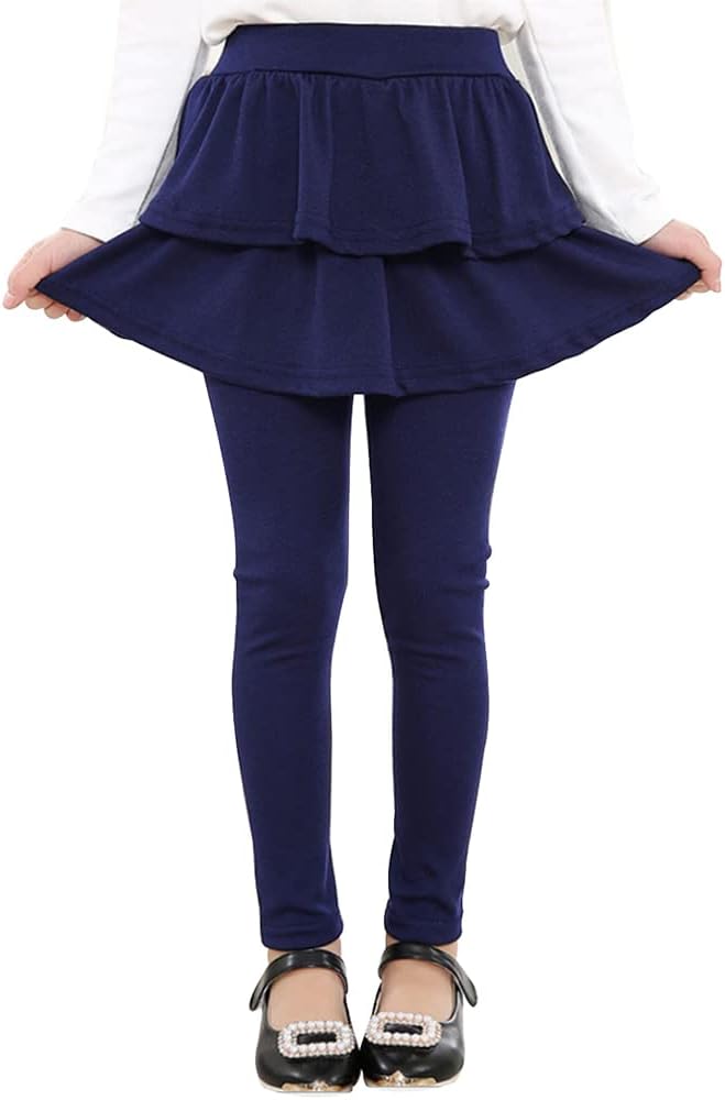 Auranso Kids Clothes, Unique School Uniform Pants for Girls, Special Ruffle Tutu...