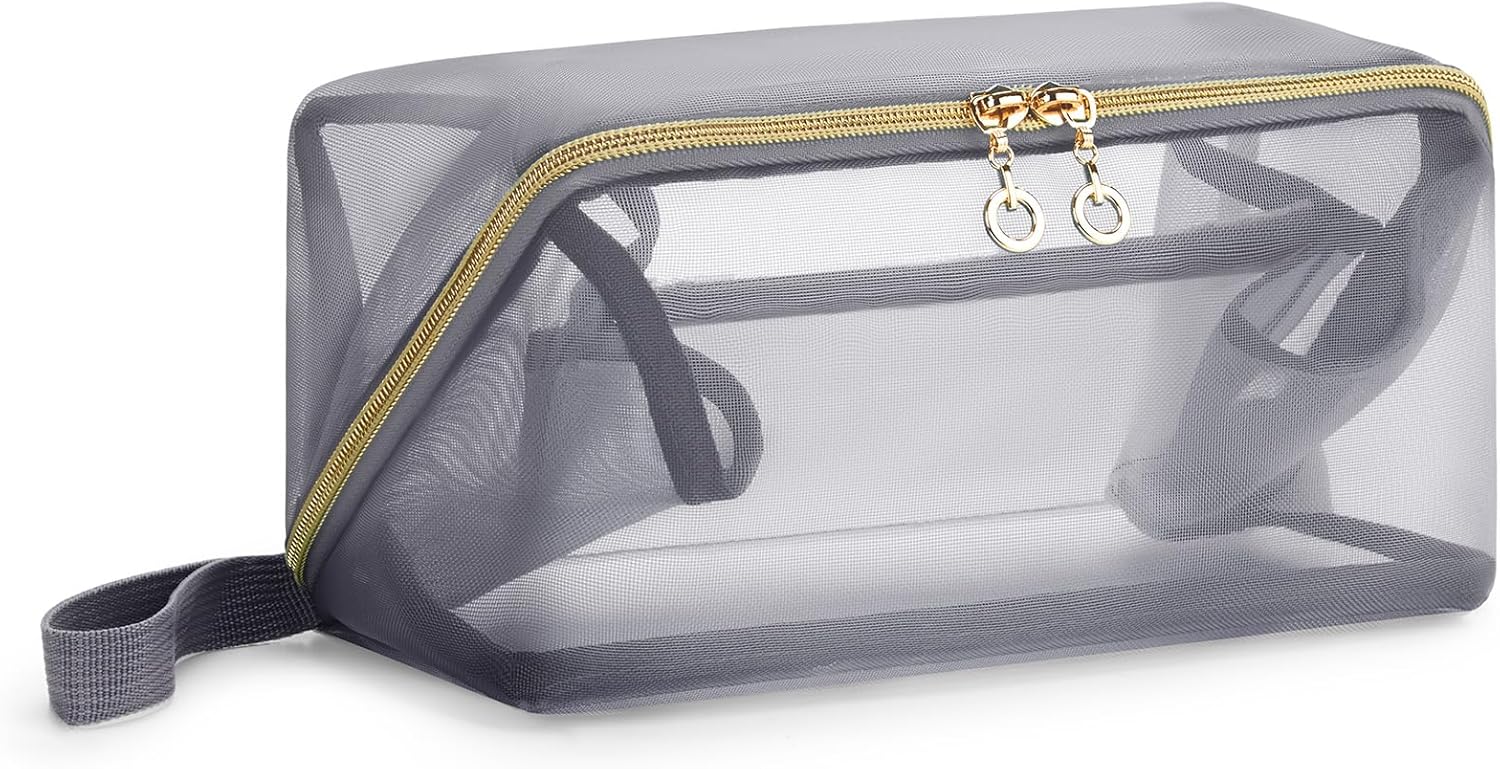 BAGSMART Makeup Bag, Special Travel Cosmetic Bag for Women, Large Makeup Bag for...