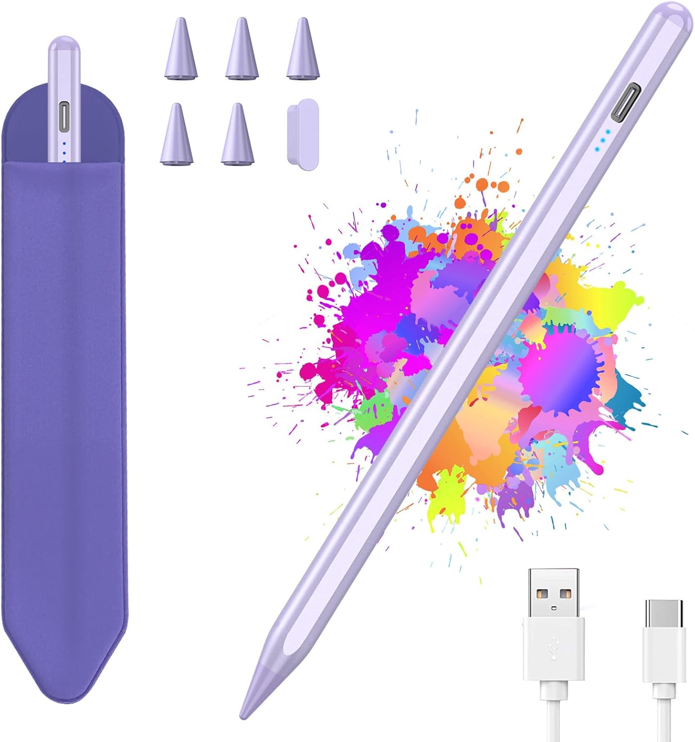 KBCASE Stylus Pen, Special Stylus Pencil for Apple iPad 2018-2023, Innovative 2n...