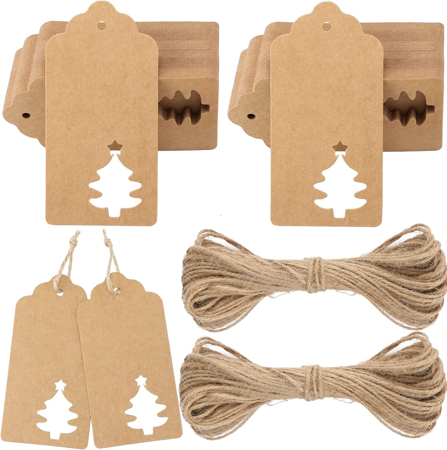 G2PLUS Christmas Tags, Special Labels for Presents Decorating, Innovative Kraft...