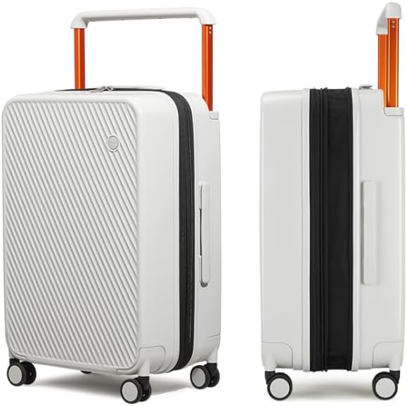 mixi Large Capacity Expandable Carry On Luggage Airline Approved 20'' Lightweigh...