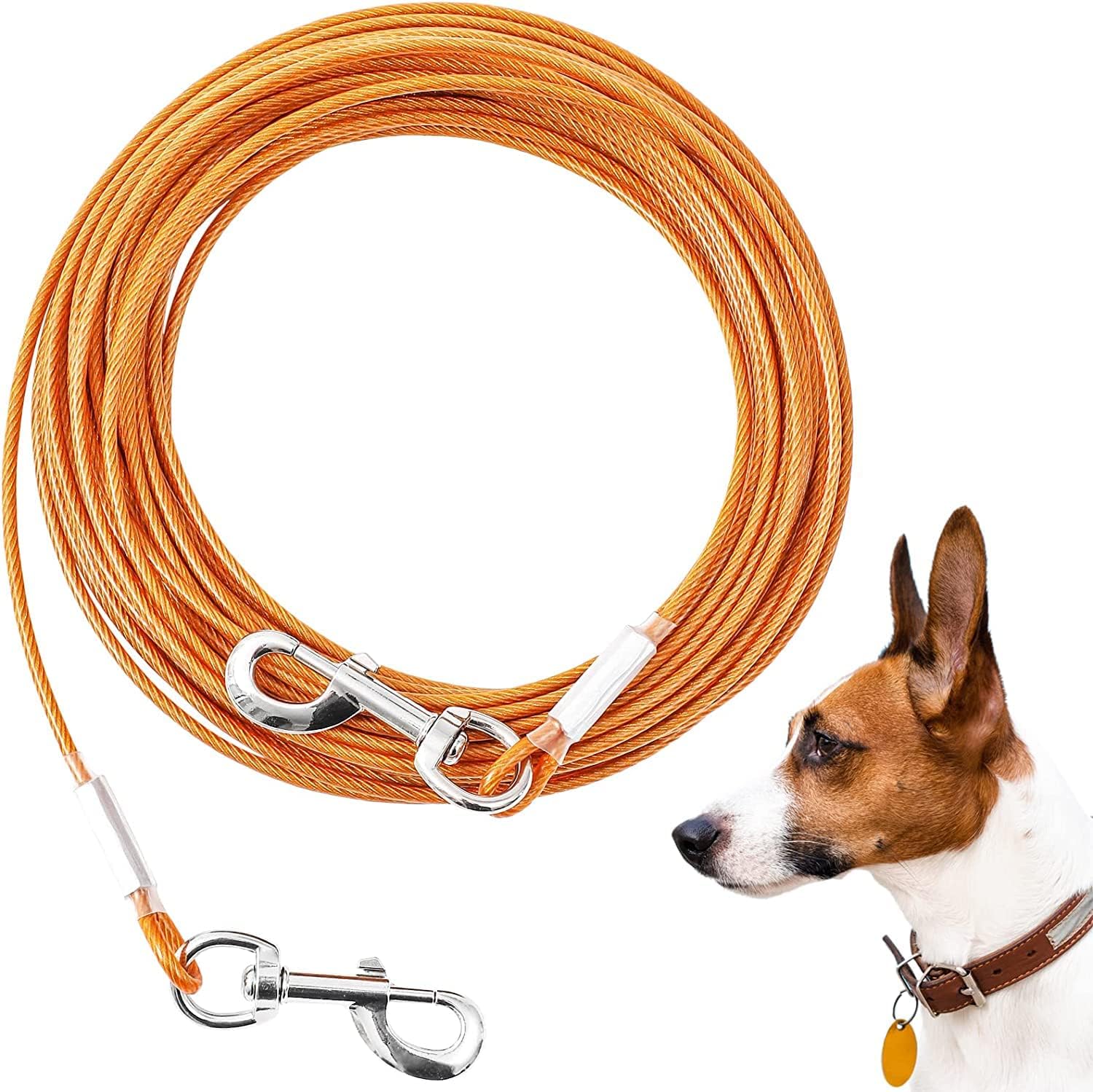 **Special Mi Metty Tie Out Cable, Durable Dog Runner Cable for Outdoor and Campi...