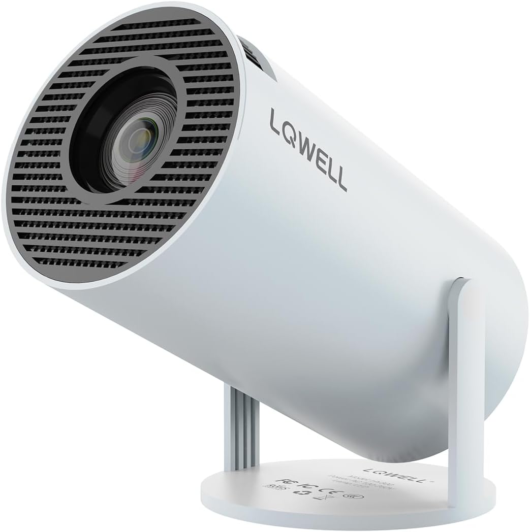 LQWELL® Mini Projector, Special Projector with Wifi 5G BT5.0, Innovative Project...