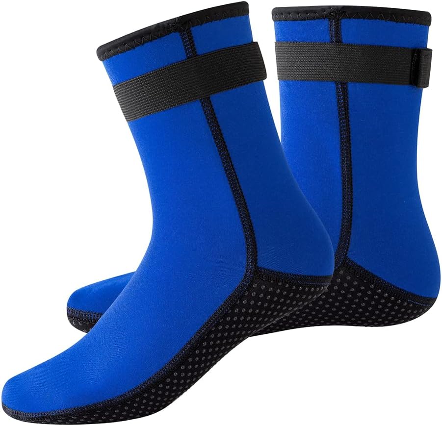 YDQUANI 3mm Neoprene Wetsuit Socks, Special Thermal Anti-slip Diving Socks, Inno...