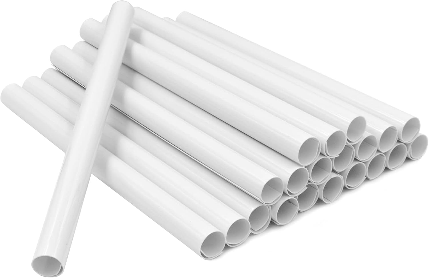 Radiator Pipe Covers, Special 200mm x 15mm Pipe Covers, Innovative White Radiato...