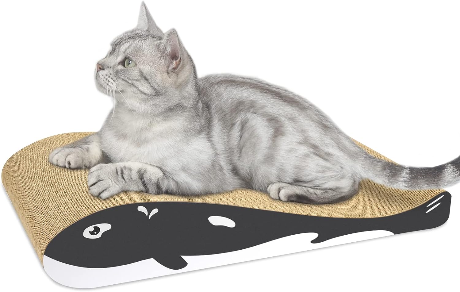 Furjoy Cat Scratcher, Cat Scratching Board Cardboa...