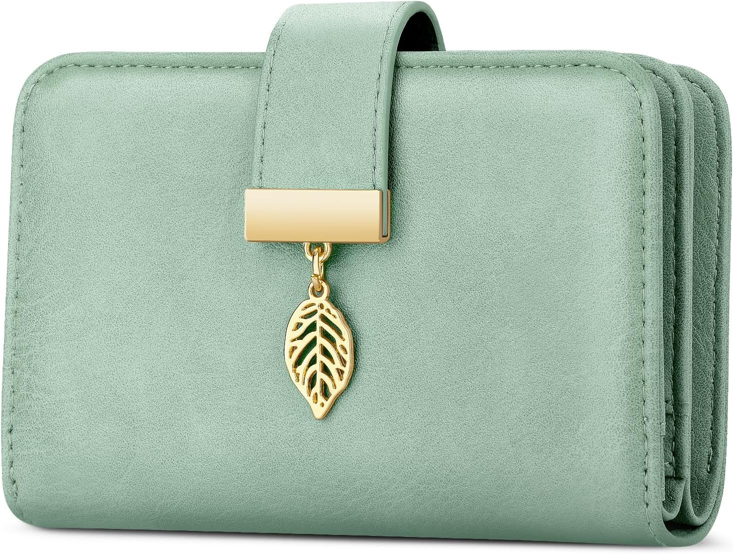 Faneam Leather Wallet, Special Women's Small Purse With RFID Blocking, Innovativ...