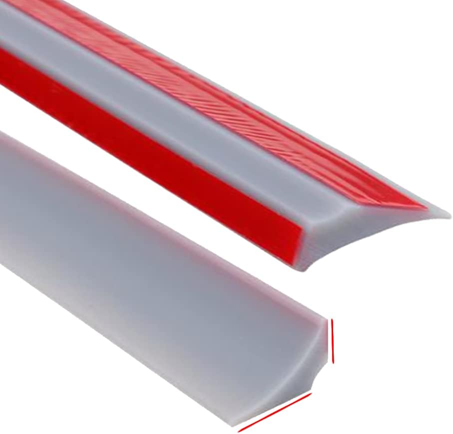 Innovative Grey Silicone Shower Tray Sealing Strip, Special Bath Sink Edging Edg...