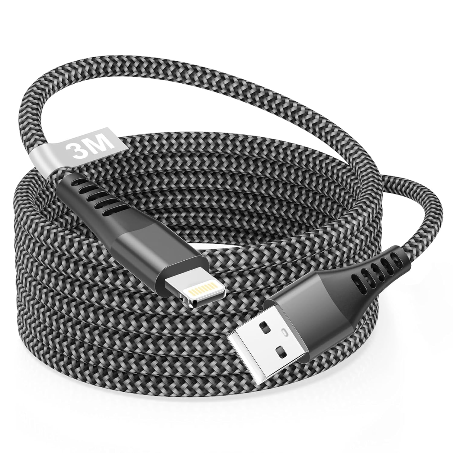 iPhone Charger Cable 3M[MFi Certified], iPhone Lightning Cable 3M Extra Long iPh...