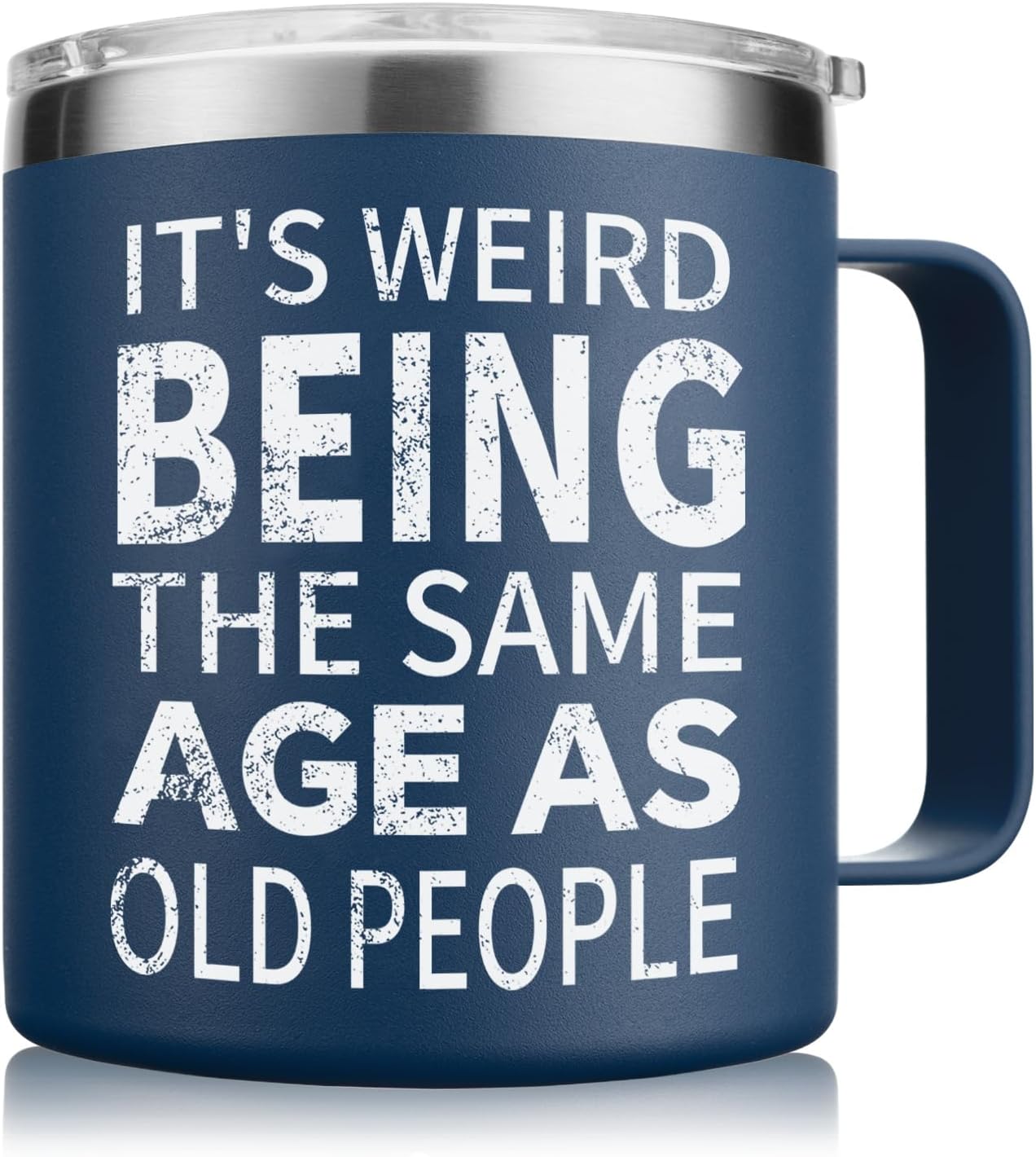 NOWWISH Gifts for Men - It's Weird Being The Same Age As Old People Coffee Mug -...