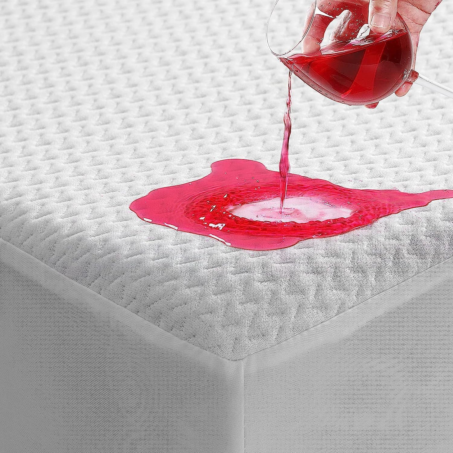 TASTELIFE Queen Mattress Protector 100% Waterproof, Cooling Mattress Cover with...