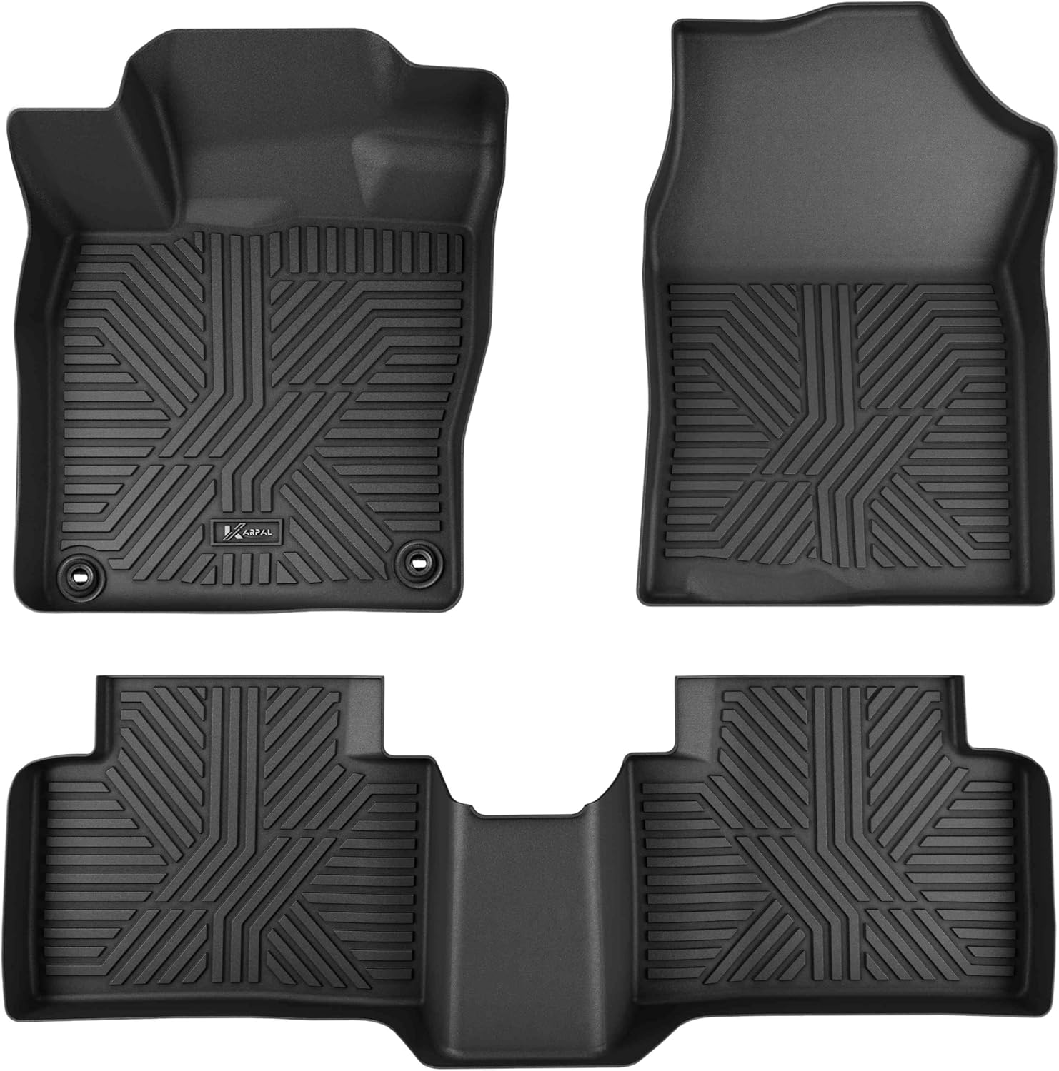 Floor Mats Fit for 2016-2021 Honda Civic Coupe/Sedan/Type R/Insight, 2017-2021 H...