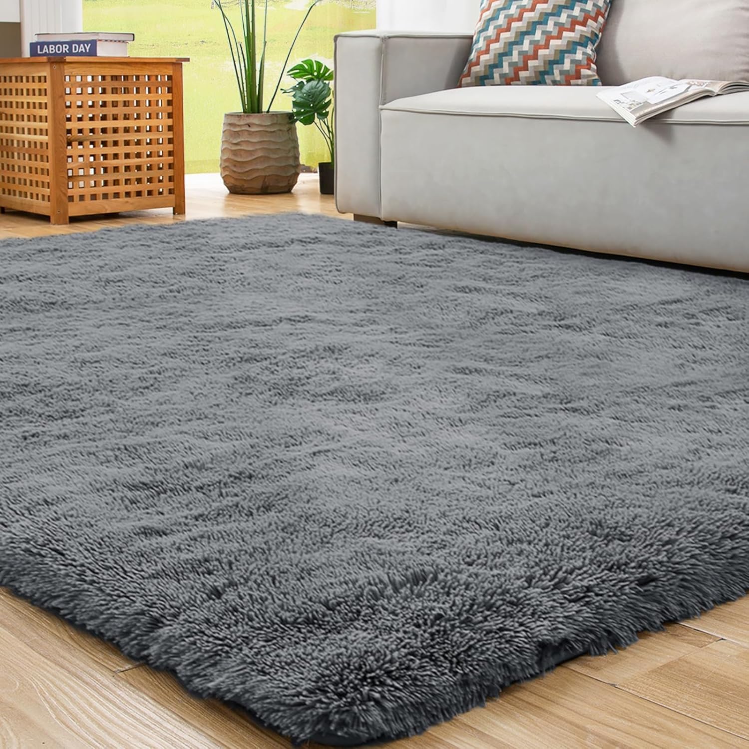 ROCYJULIN Area Rugs 8x10 for Living Room, 8x10 Area Rugs for Bedroom, Non-Slip C...