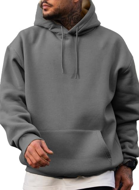 JMIERR Mens 2024 Casual Hoodie, Special Cotton Hooded Collar Sweatshirts, Innova...