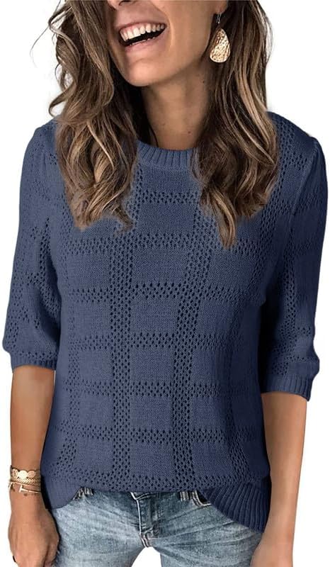Dokotoo Women's Casual Tops, Special Short Sleeve Loose Tunic, Unique Lightweigh...