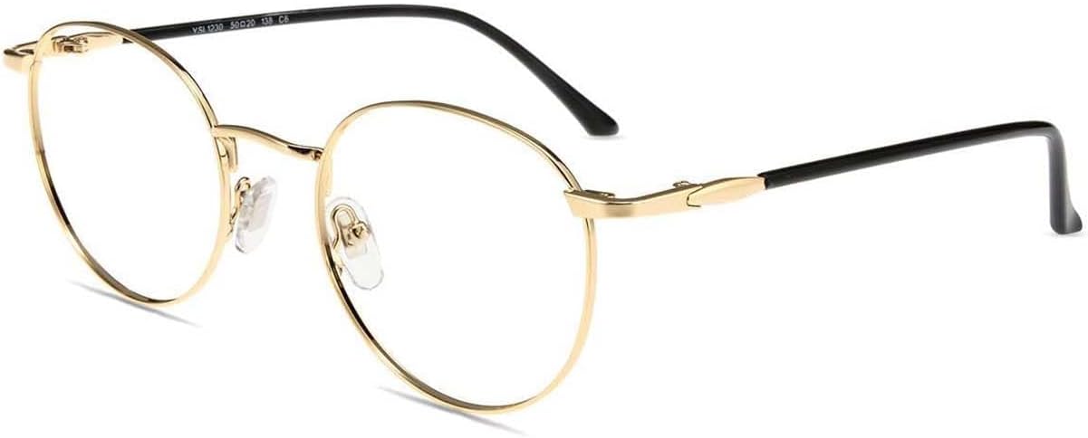 Firmoo Reading Glasses 3.0, Special Glasses for Women and Men Gold, High-Quality...
