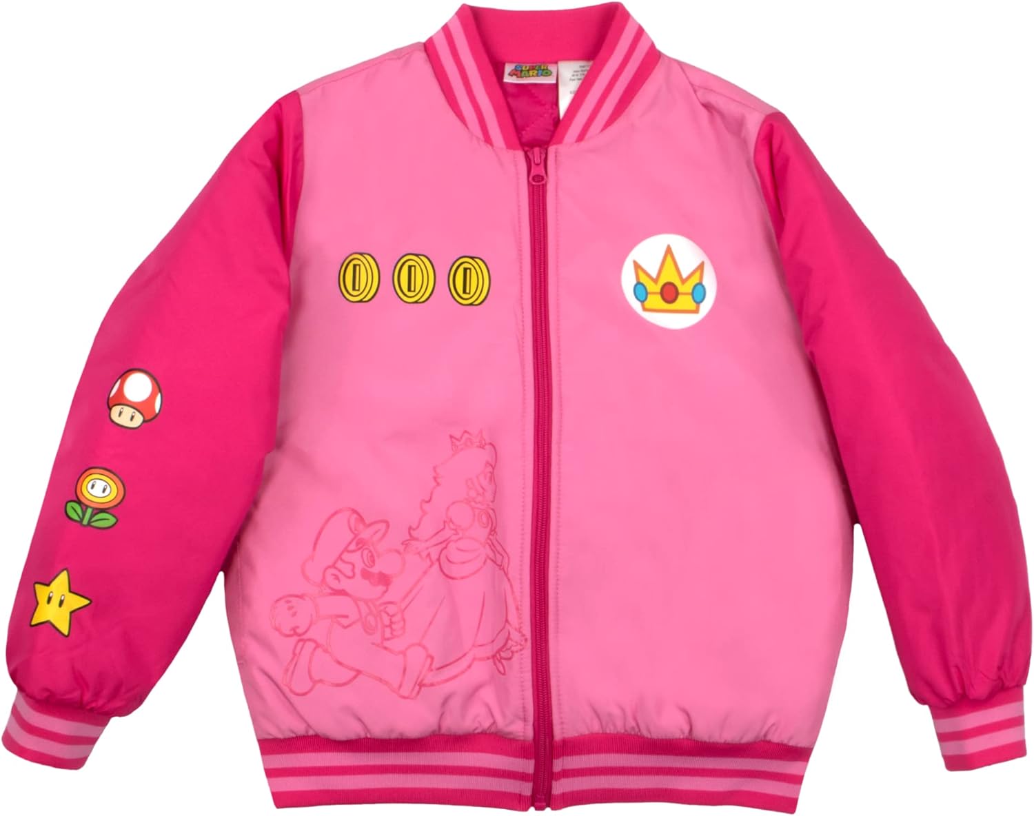 Nintendo Super Mario Bomber Jacket, Special Mario and Luigi Bomber Jacket for Un...