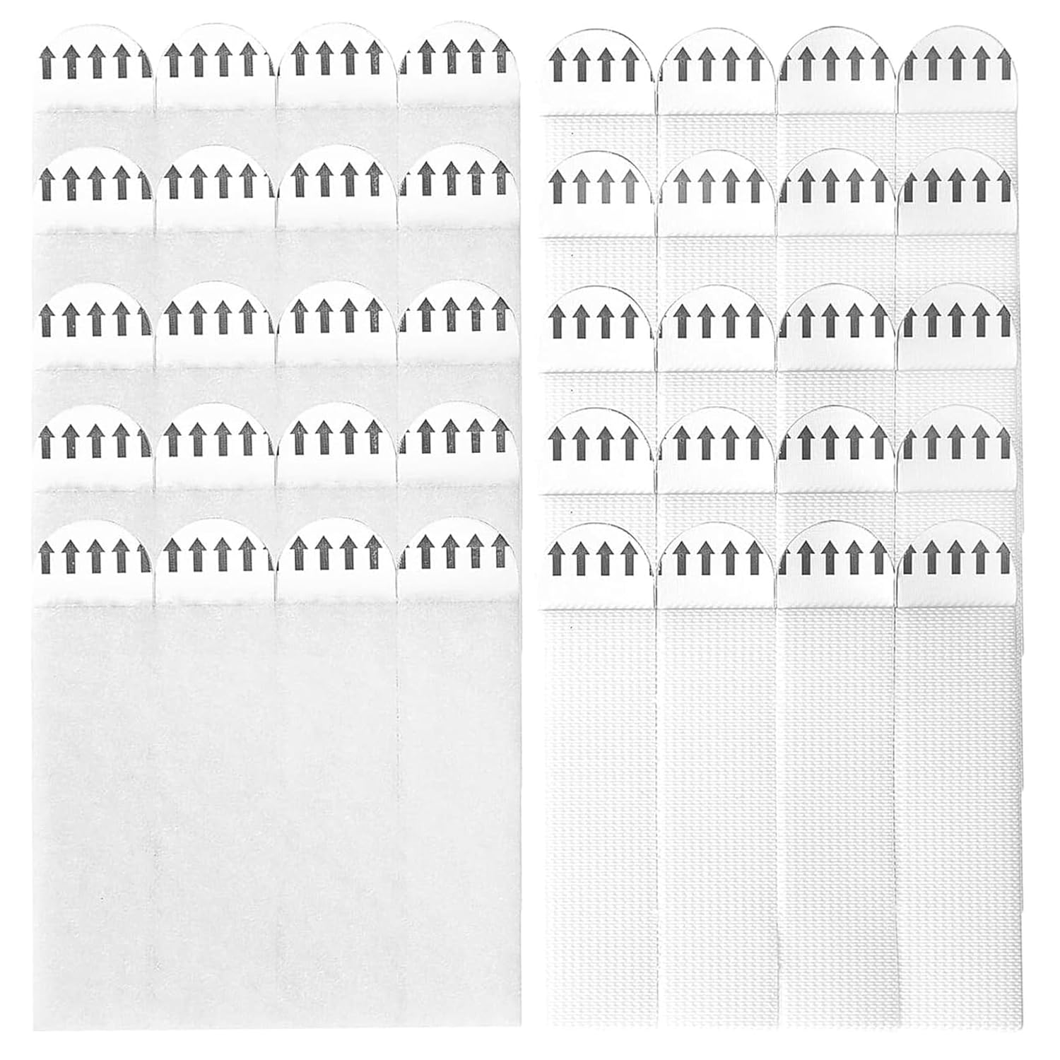 Large Picture Hanging Strips Heavy Duty,24-Pairs(48 Strips) 93 * 19mm Hook Loop...