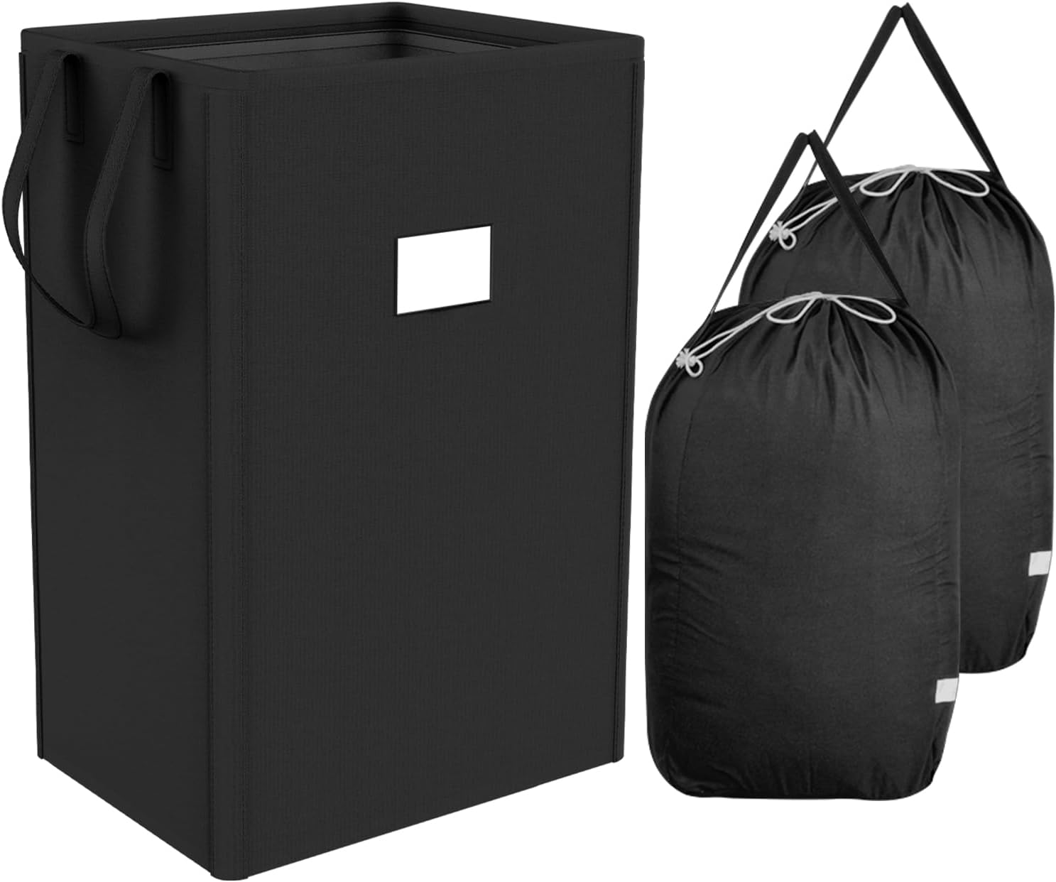 MCleanPin 225L Laundry Hamper Collapsible Laundry Basket with Laundry Bags, Dirt...