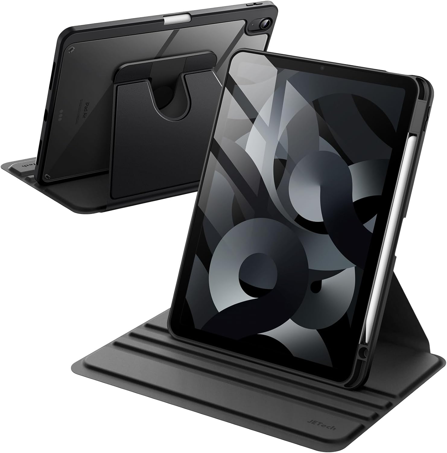 JETech Rotating Case for iPad Air 11-Inch M2 (2024), iPad Air 5/4 (2022/2020 5th...