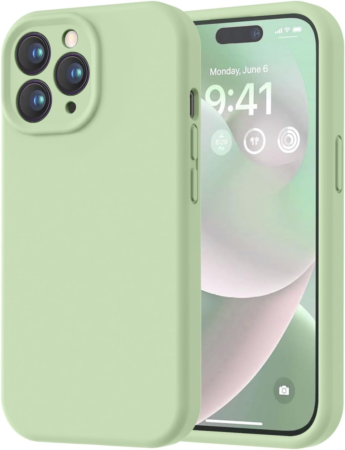 LOVE 3000 Designed for iPhone 14 Pro Case, Premium Silicone with [Soft Anti-Scra...