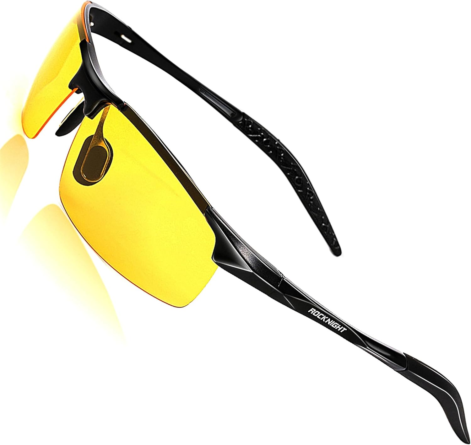ROCKNIGHT Driving HD Polarized UV400 Protection Ultra light Al-Mg Golf Fishing O...