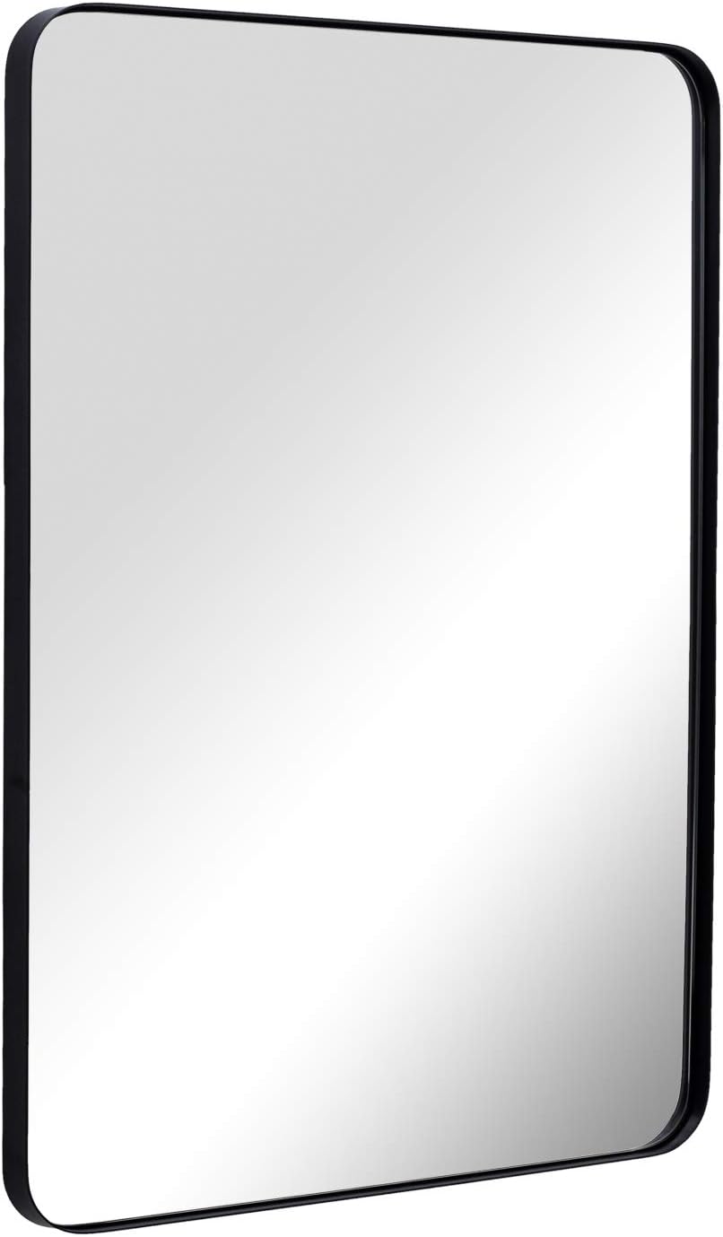 ANDY STAR Wall Mirror, Stylish Mirror for Wall with Black Metal Frame 22" x 30",...