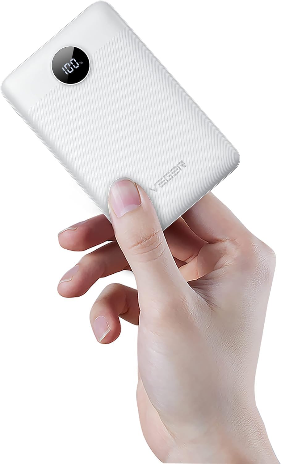 VEGER Mini Power Bank for 10000mAh, Special Portable Charger with 22.5W Fast Cha...