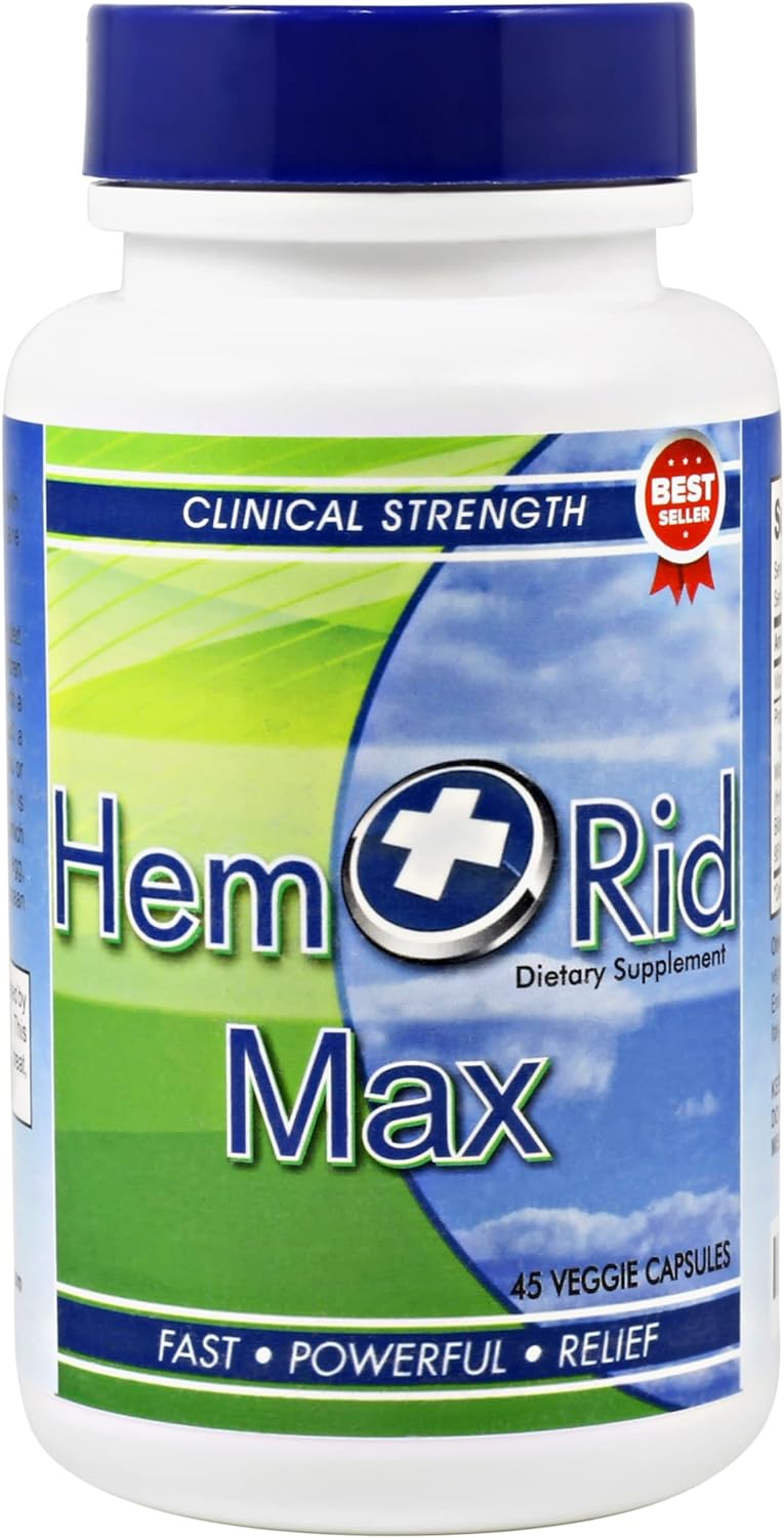 HemRid Max - Fast Hemorrhoid Relief. Get The Hemor...