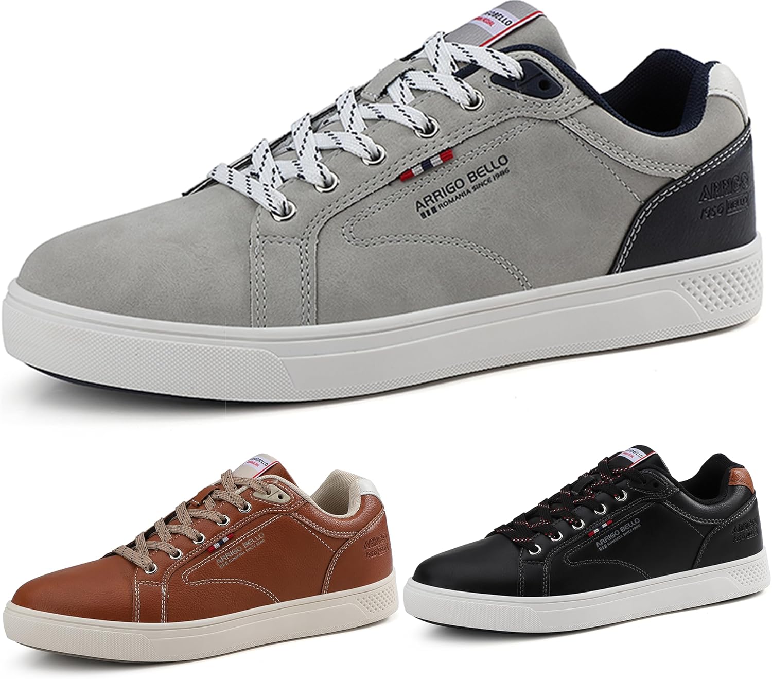 ARRIGO BELLO Mens Casual Shoes Trainers Sneakers Walking Jogging Fitness Gym Ath...