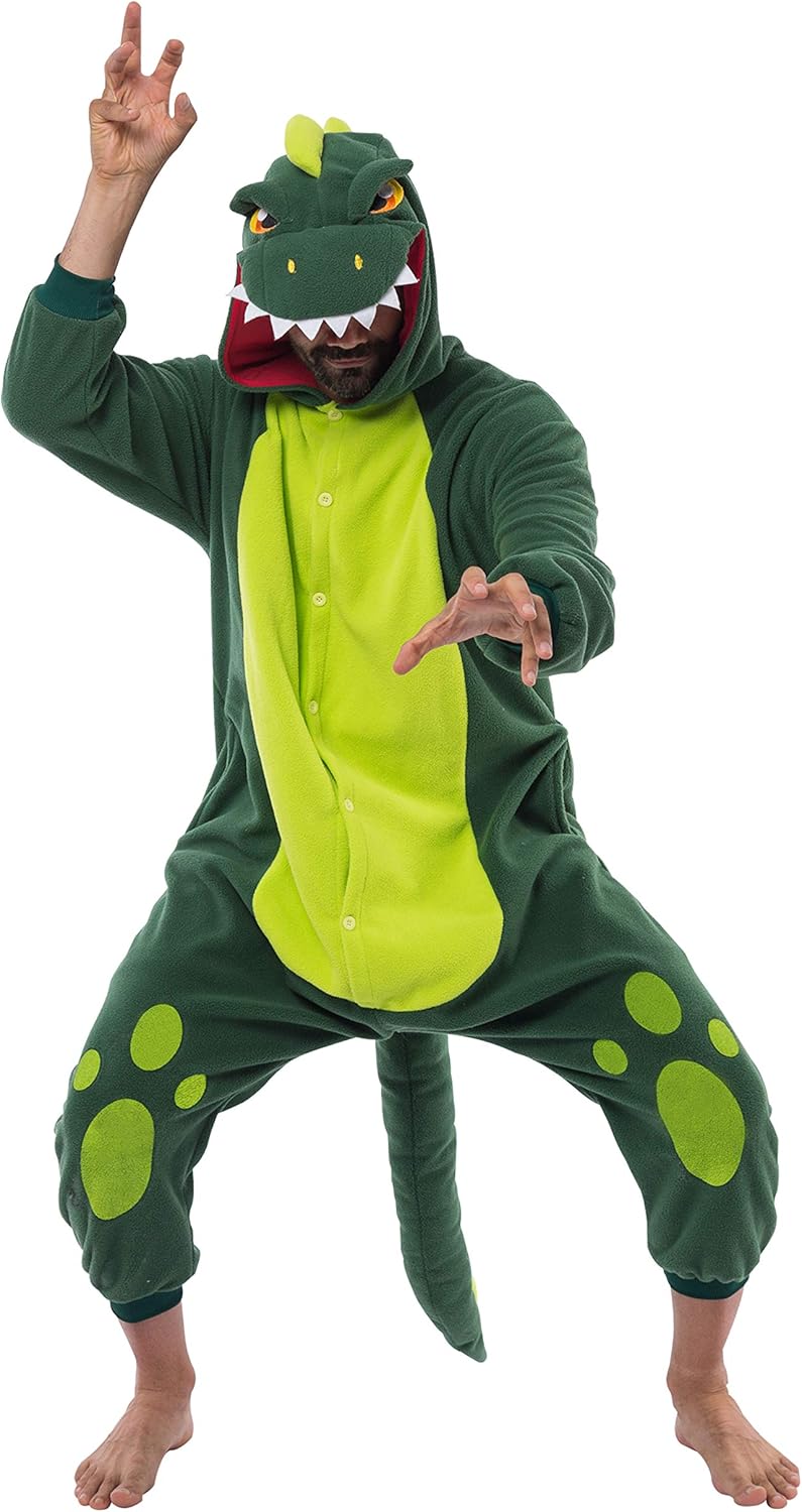 Spooktacular Creations Jumpsuit Costume, Special Unisex Adult Plush Costume with...