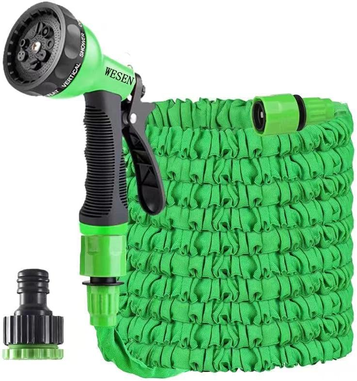 WESEN Expandable Garden Hose, 25ft/50ft/100ft/125ft/150ft/200ft Hose Pipe, 3 Tim...