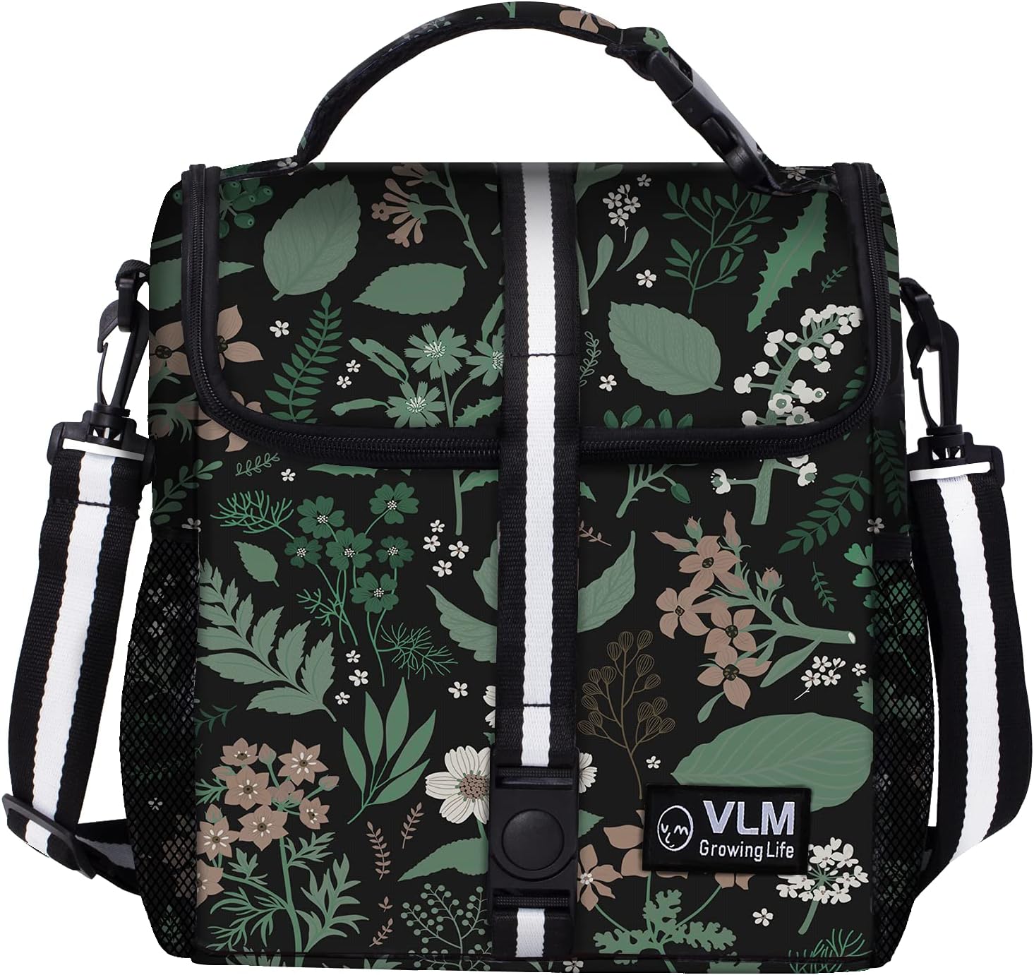 VLM Lunch Box for Women, Insulated Lunch Bag Women with Adjustable Shoulder Stra...