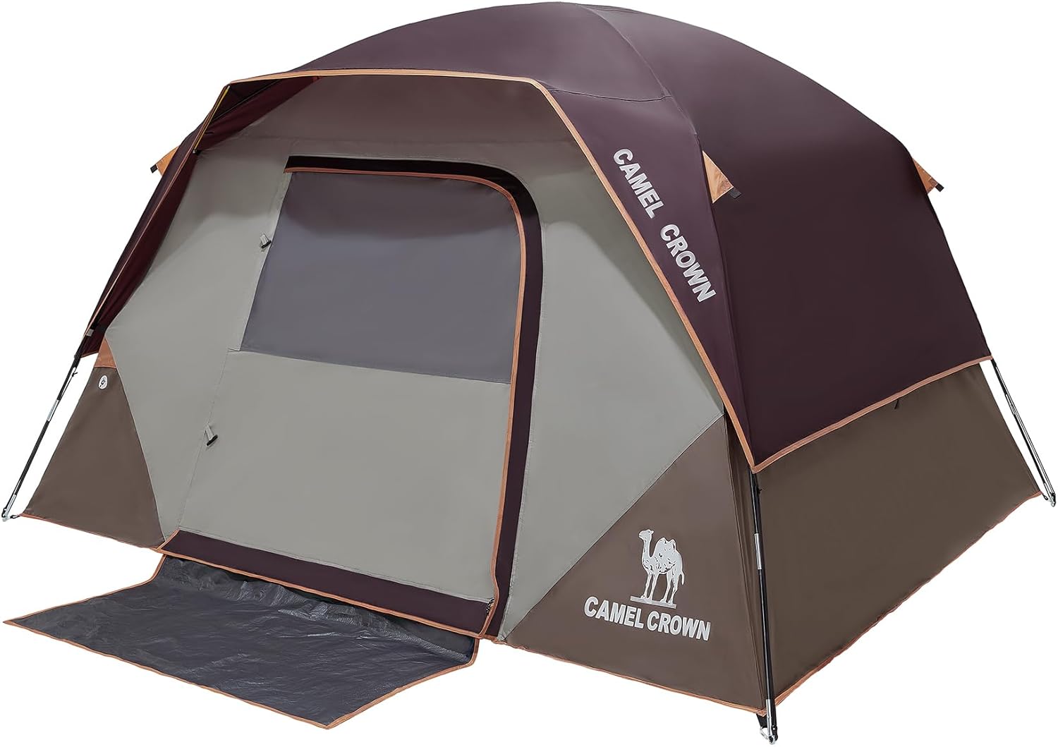CAMEL CROWN Tents for Camping 4 Person Tent Waterproof Easy Setup Backpacking Te...