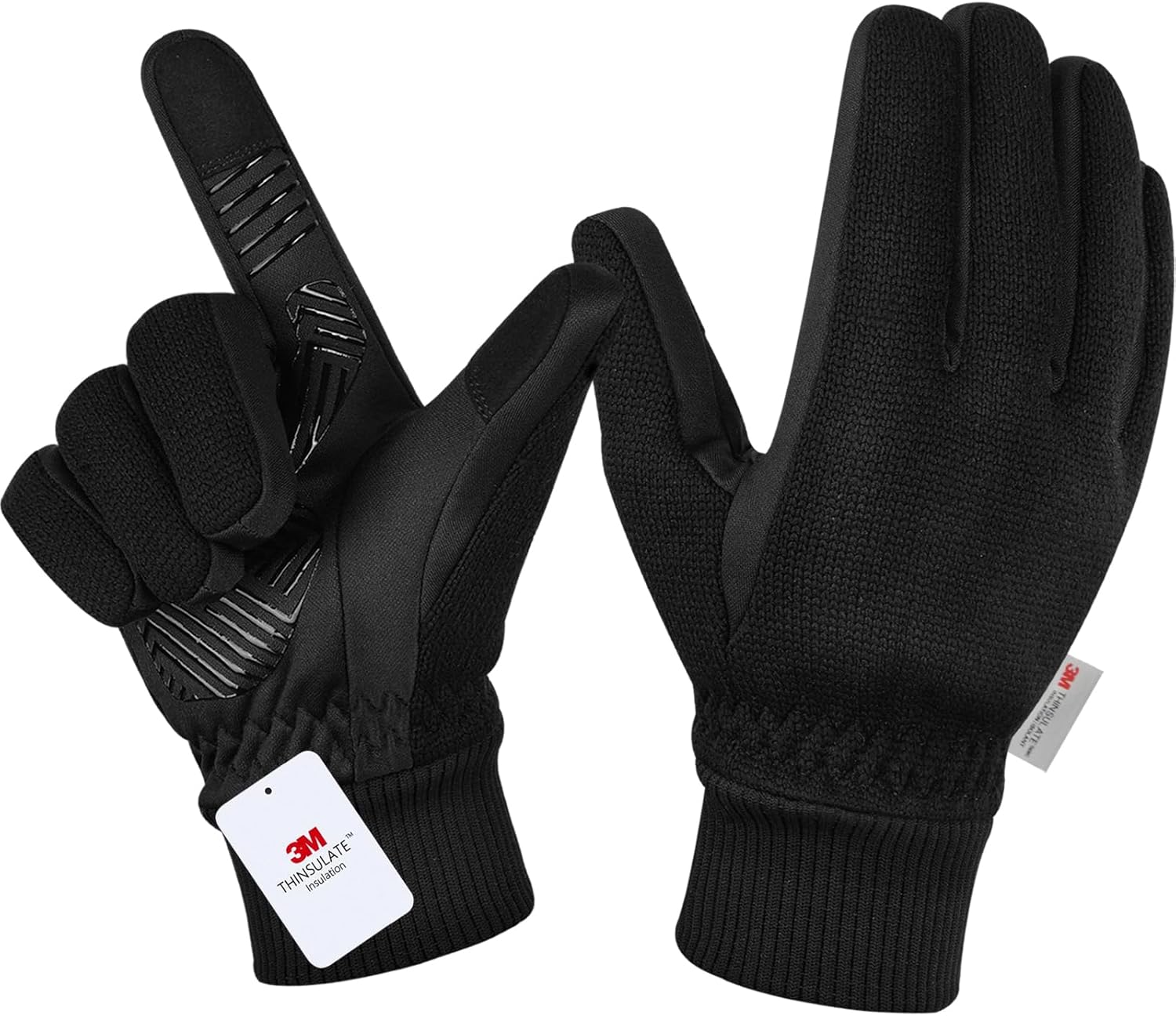 MOREOK Winter Gloves -10°F 3M Thinsulate Warm Gloves Bike Gloves Cycling Gloves...